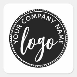 Sticker Carré Ajouter vos sceaux d'enveloppe de logo