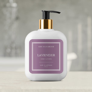 Sticker Carré Ajoutez votre marque Classic Custom Colours Étique