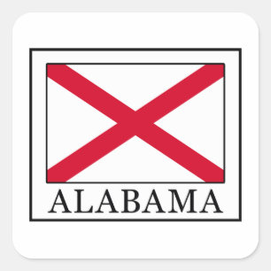Sticker Carré Alabama