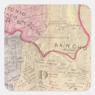 Sticker Carré Alameda Co 3