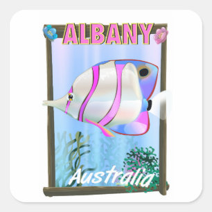 Sticker Carré Albany, Australie-Occidentale