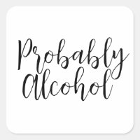 Alcool probablement drôle et Humour sarcastique