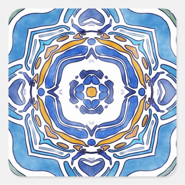 Sticker Carré Amanda (Devant)