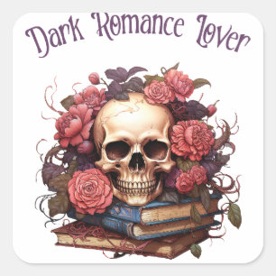 Sticker Carré Amant de Romance Sombre