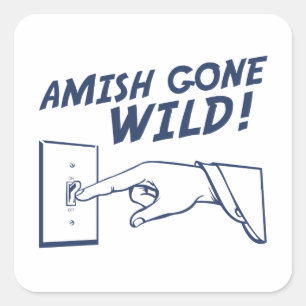 Sticker Carré Amish Est Sauvé !