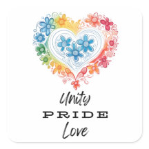 Amour de la fierté de l'unité