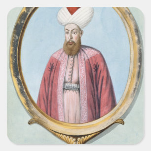 Sticker Carré Amurath (Murad) I (1319-89), Sultan 1359-89, de