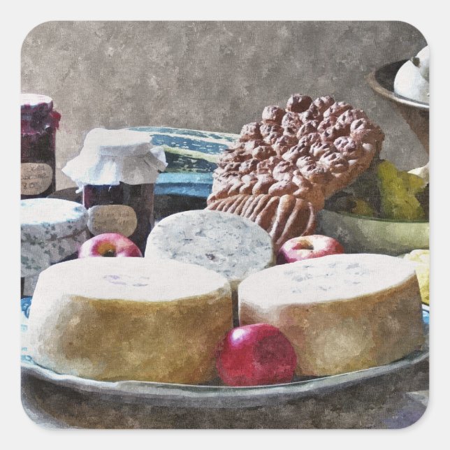 STICKER CARRÉ ANCIENNE ANGLETERRE (Devant)