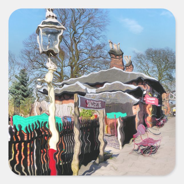 STICKER CARRÉ ANCIENNE GARE (Devant)