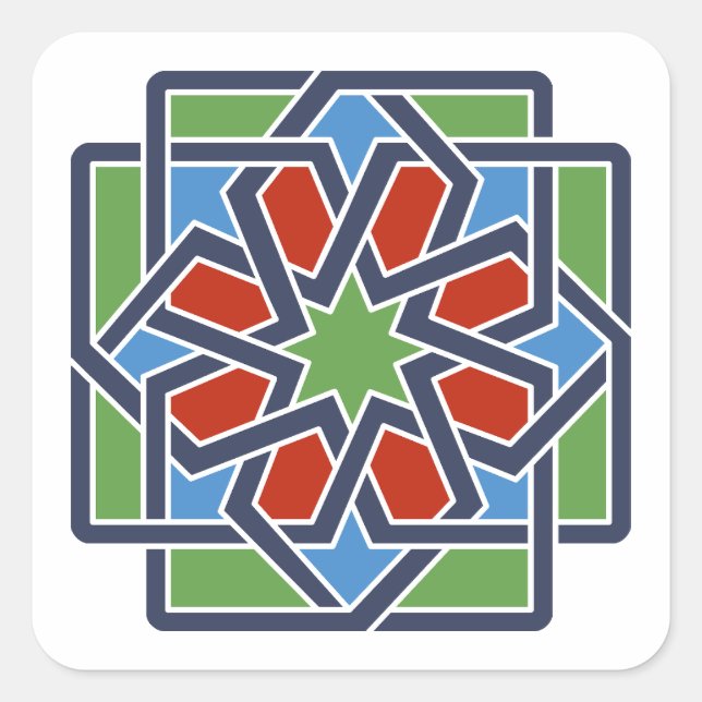 Sticker Carré Andalucia 4 (Devant)