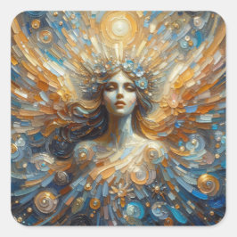 Sticker Carré Angel of Mine - Collection d'art Angel Series