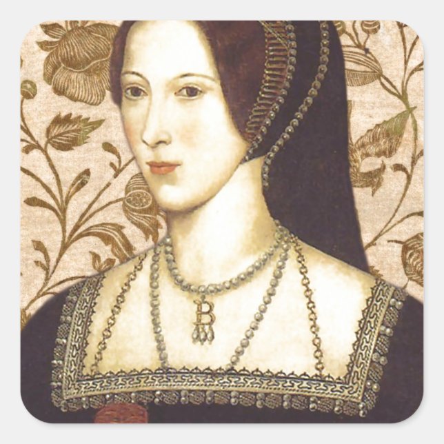 Sticker Carré Anne Boleyn (Devant)