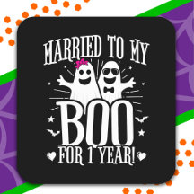 Anniversaire de Mariage d'Octobre Drôle 1er Annive