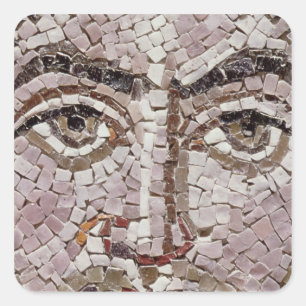 Sticker Carré ANNONCE Justinian de l'empereur I c.547