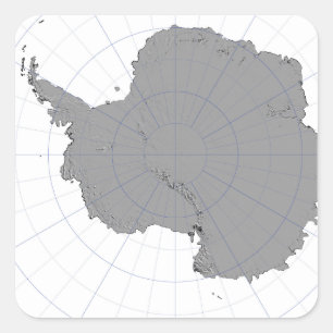 Sticker Carré Antarctique