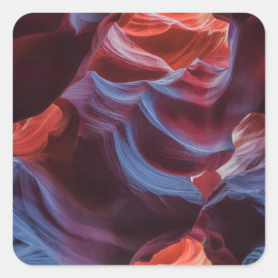 Sticker Carré Antelope Canyon Sud-Ouest Beauté