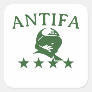 Sticker Carré ANTIFA - Généralités