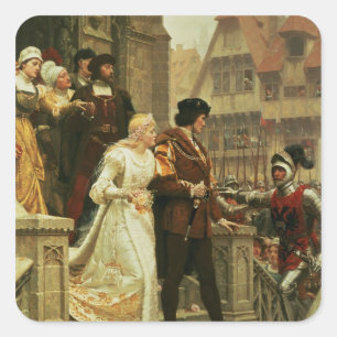 Sticker Carré Appel aux armes, 1888