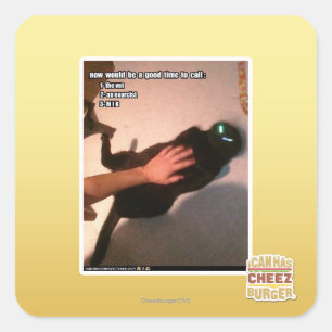 Sticker Carré Appel MIB