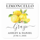 Aquarelle Citrons Limoncello Mariage Grazie