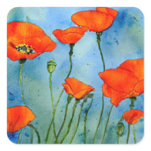 Aquarelle de Poppy