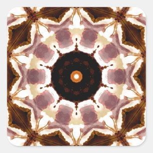 STICKER CARRÉ ARBRES NATURELS