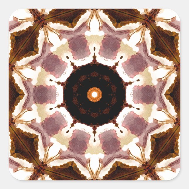 STICKER CARRÉ ARBRES NATURELS (Devant)