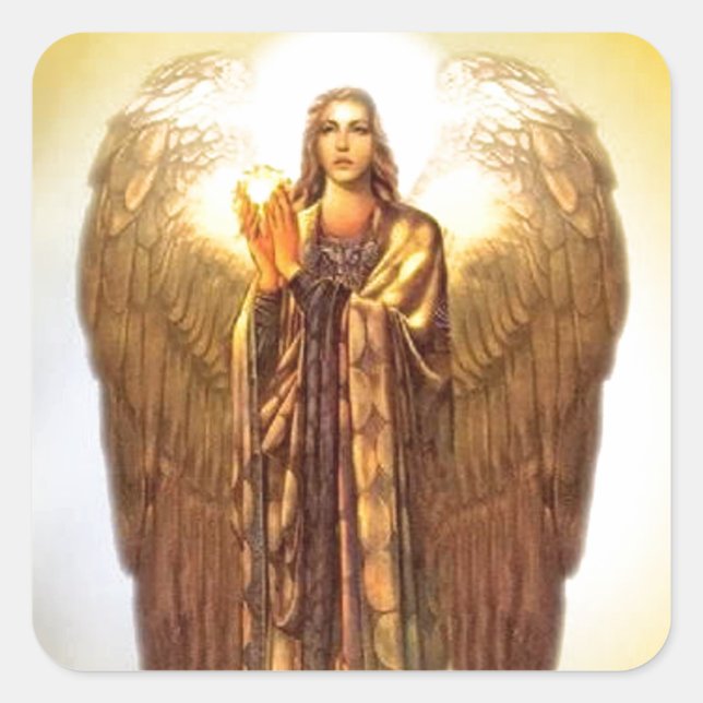 Sticker Carré Archangel Uriel (Devant)