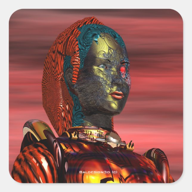 STICKER CARRÉ ARES (Devant)