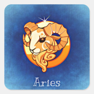 Sticker Carré Aries
