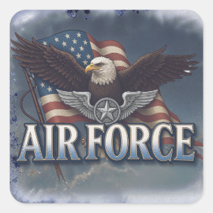 Sticker Carré Armée de l'Air (USAF)