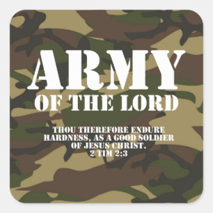 Sticker Carré Armée du seigneur