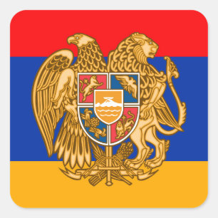 Sticker Carré Arménie