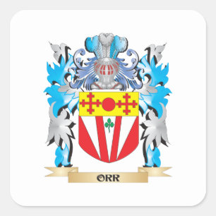 Sticker Carré Armoiries - Armoiries de la famille