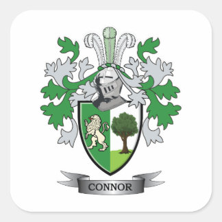 Sticker Carré Armoiries de Connor