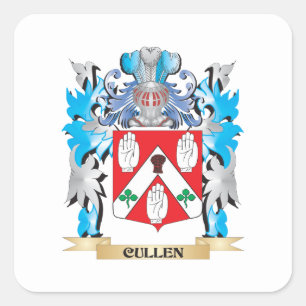 Sticker Carré Armoiries de Cullen - Armoiries de la famille