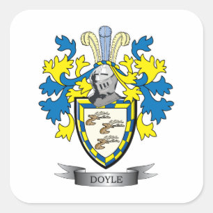 Sticker Carré Armoiries de Doyle