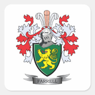 Sticker Carré Armoiries de Farrell