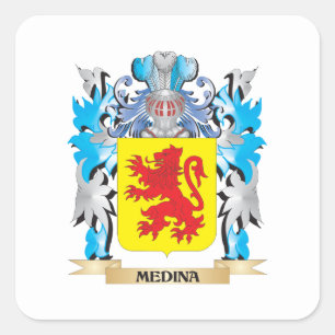 Sticker Carré Armoiries de Médina - Cimetière familial