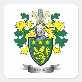 Sticker Carré Armoiries de Moore