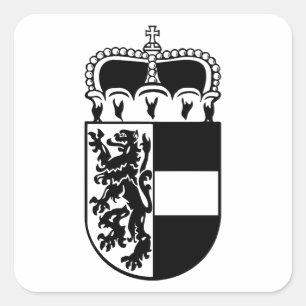 Sticker Carré Armoiries de Salzbourg