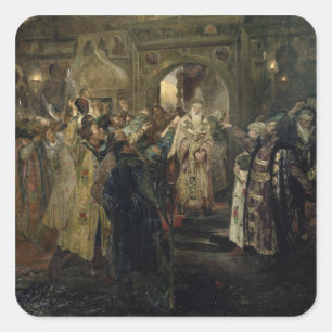 Sticker Carré Arrestation de Philip "métropolitain", 1910