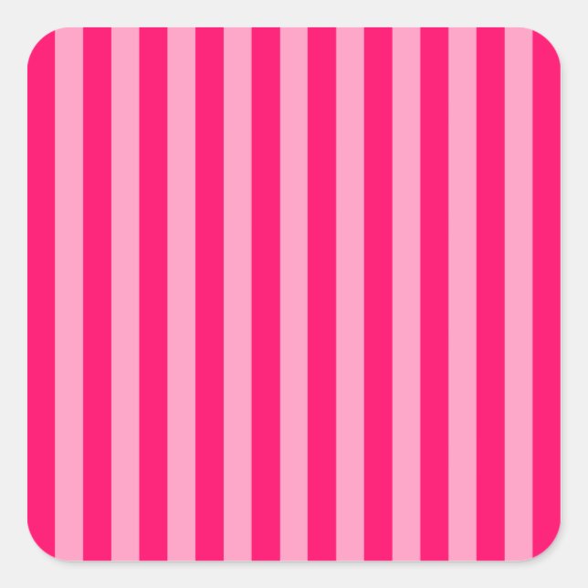 Sticker Carré Arrière - plan de bande rose (Devant)