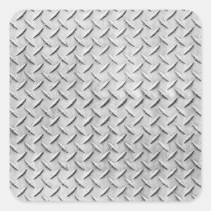 Sticker Carré Arrière - plan de placage en diamant Faux
