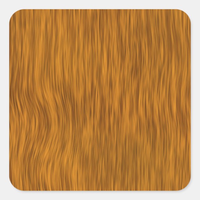 Sticker Carré Arrière - plan de texture en bois brut d'or (Devant)