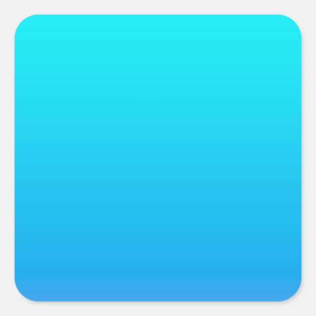 Sticker Carré Arrière - plan Ombre bleu (Devant)
