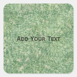 Sticker Carré Arrière - plan texturisé vert de Shirley Taylor