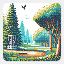 Art Pixel de Disk Golf