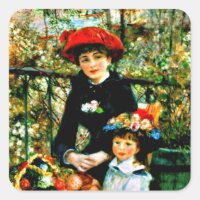 Art Renoir : Deux Soeurs sur la Terrasse