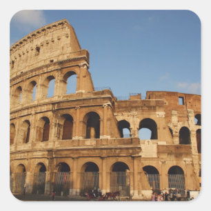 Sticker Carré Art romain. Le Colosseum ou Flavien 4
